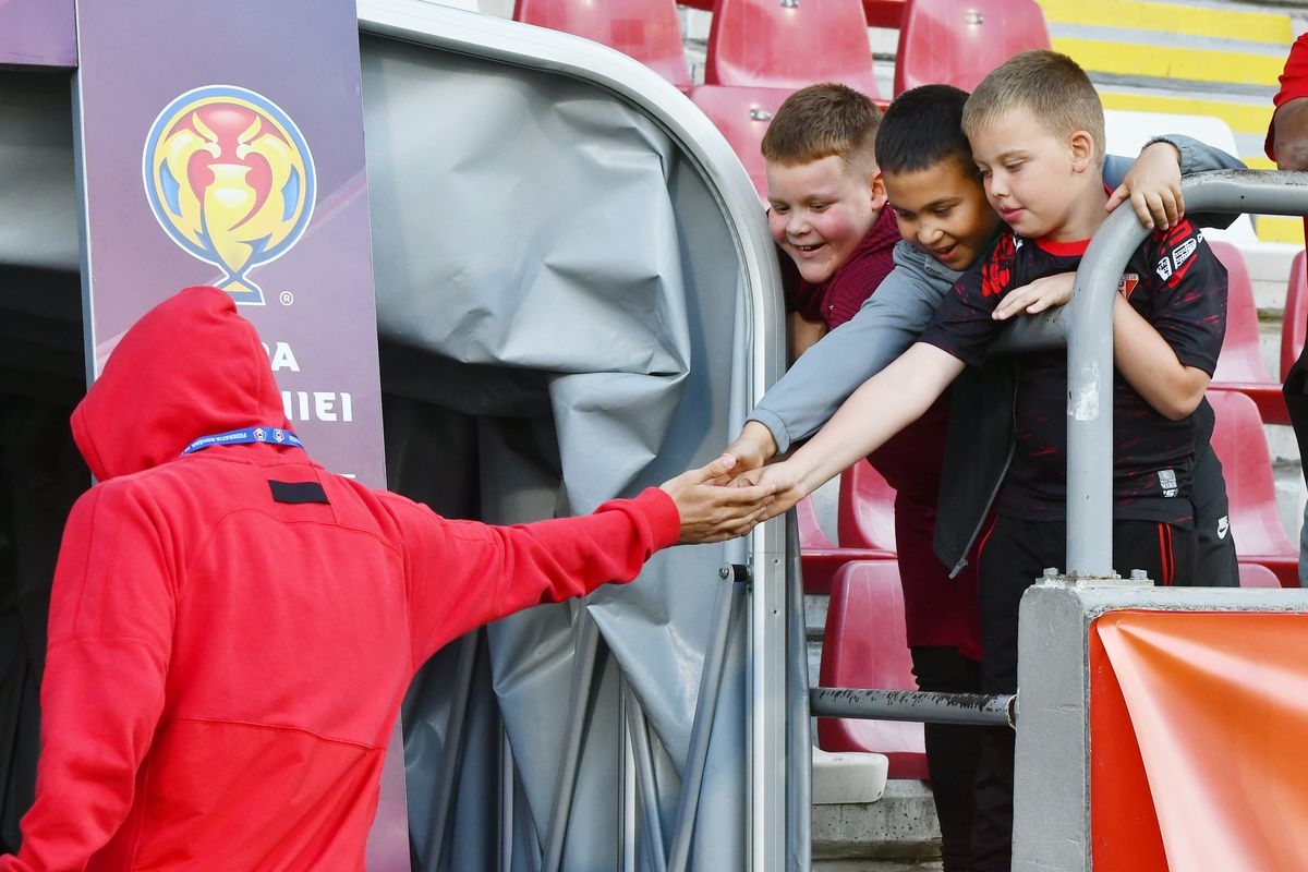 Imagini înainte de CFR - Hermannstadt, finala Cupei României
