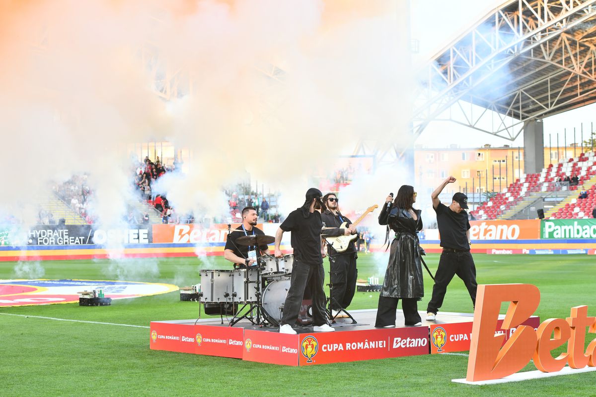 CFR Cluj - Hermannstadt, finala Cupei României 2025, imagini din meci