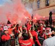 Atmosferă de zile mari înainte de CFR Cluj - Hermannstadt. Foto: Eduard Apostol & Remus Dinu (GSP.RO)
