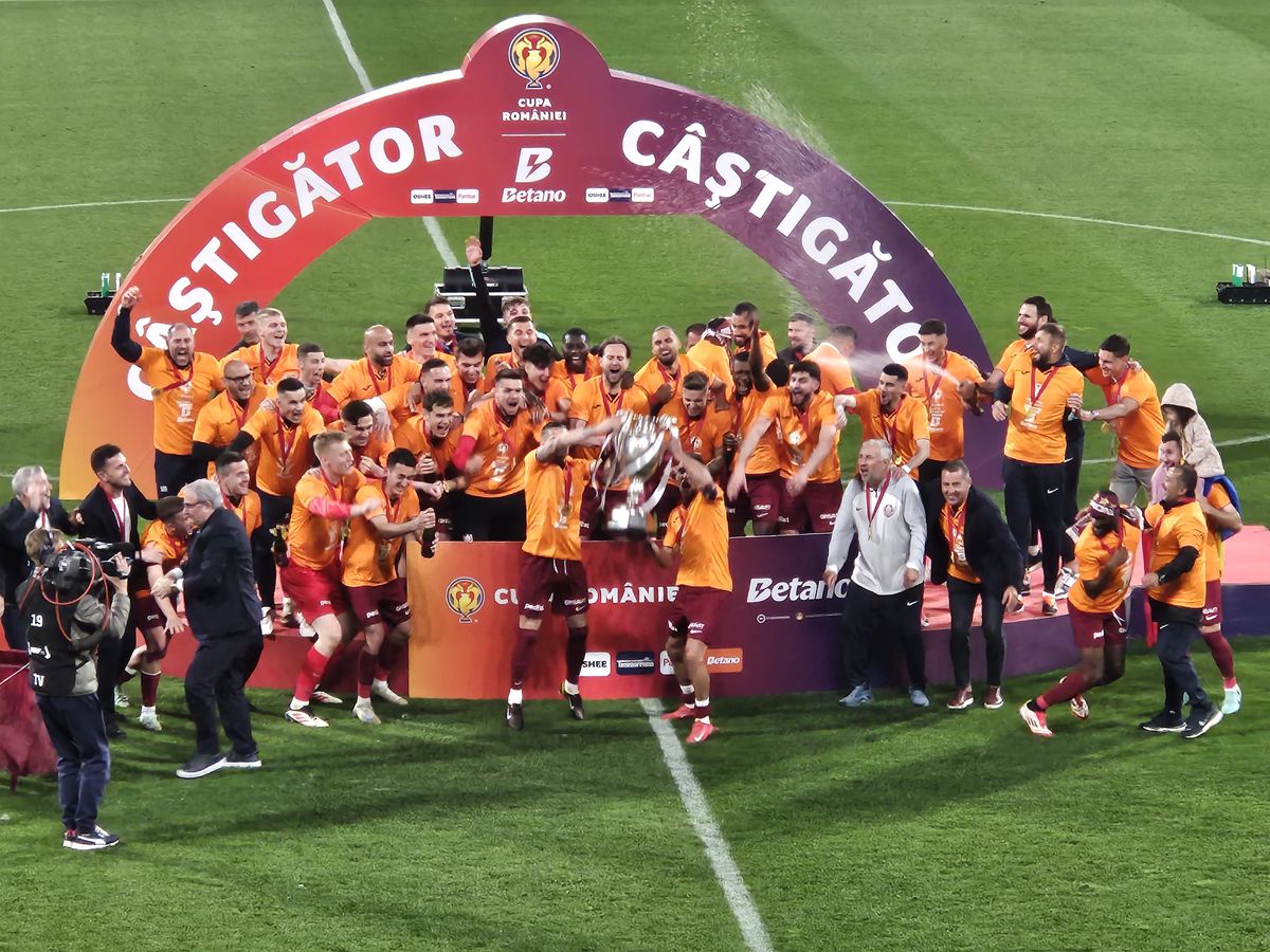 CFR Cluj - Hermannstadt, finala Cupei României 2025, imagini din meci