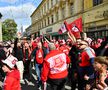 Atmosferă de zile mari înainte de CFR Cluj - Hermannstadt. Foto: Cristi Preda (GSP.RO)