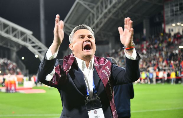 Cristi Balaj l-a lăudat pe Dan Petrescu, după triumful din Cupa României Betano: „Trebuia să fie în spital”