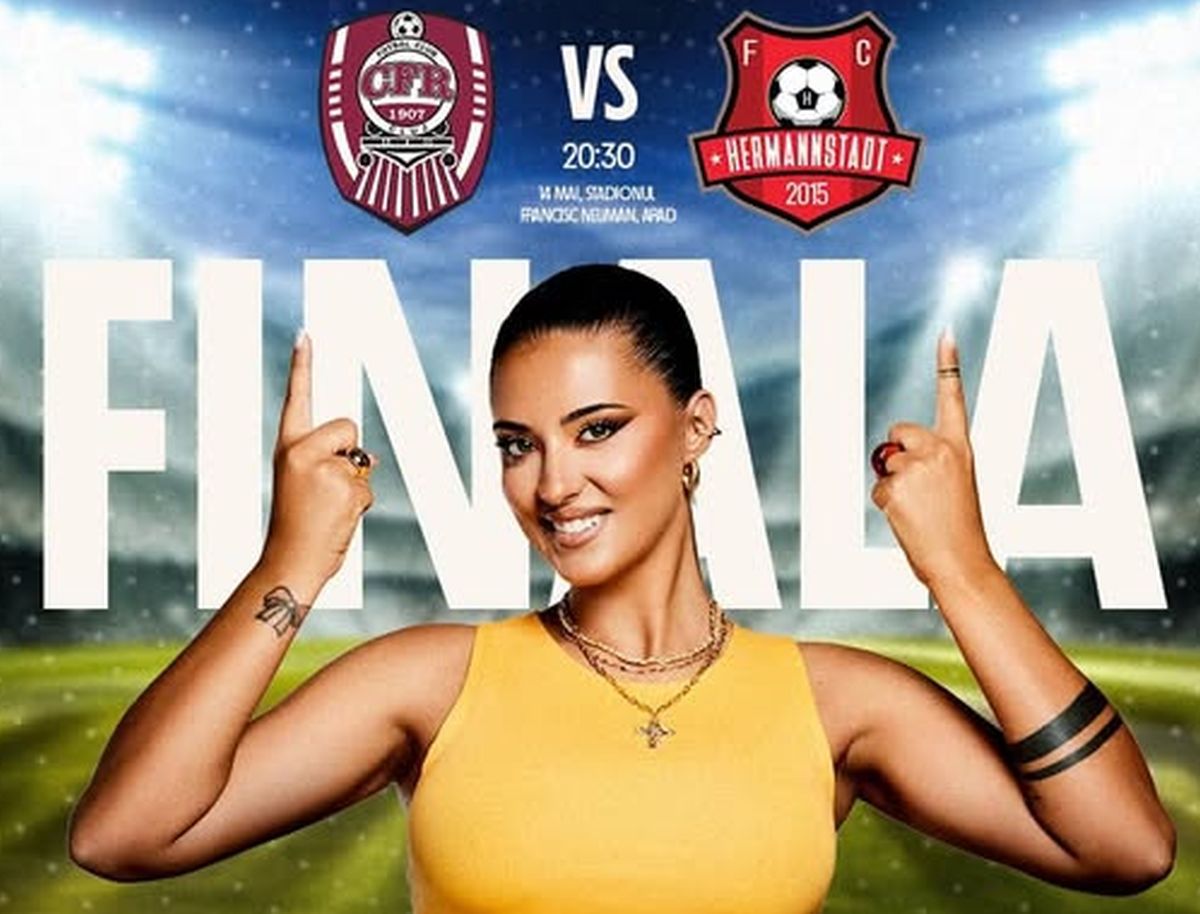 Imagini înainte de CFR - Hermannstadt, finala Cupei României