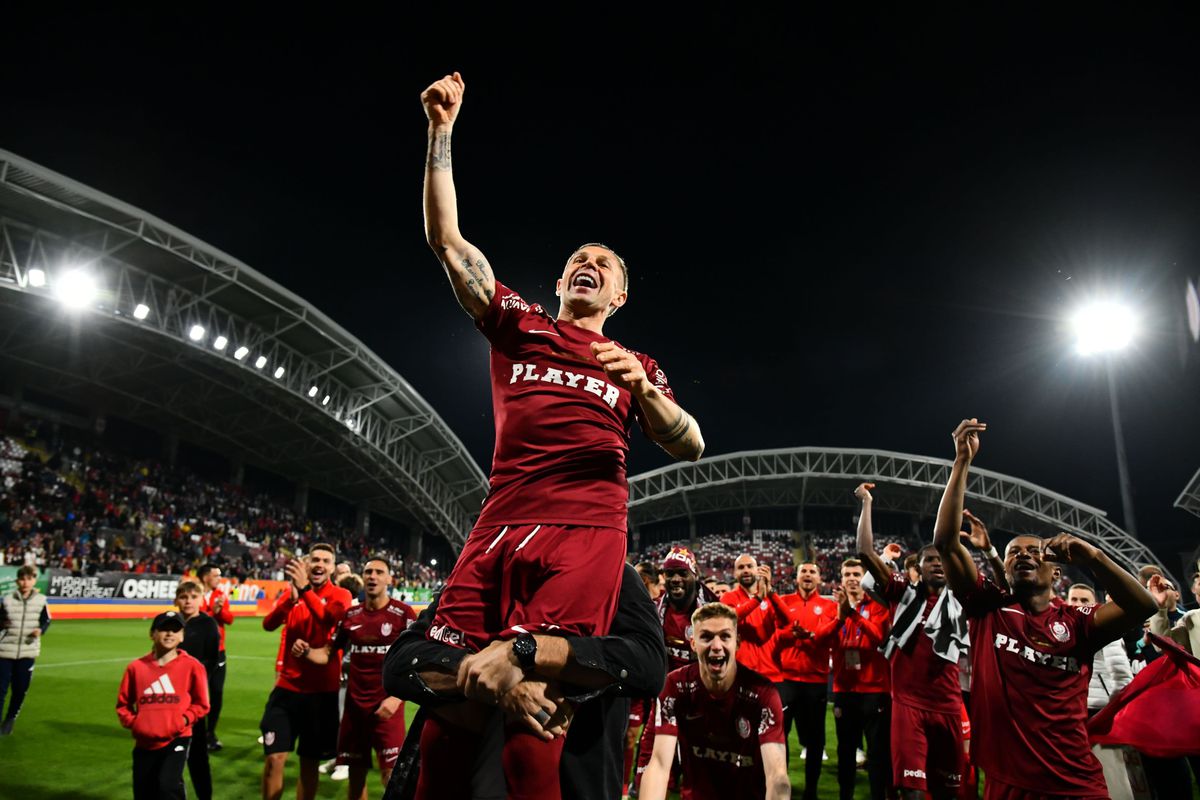 CFR Cluj - Hermannstadt, finala Cupei României 2025, imagini din meci