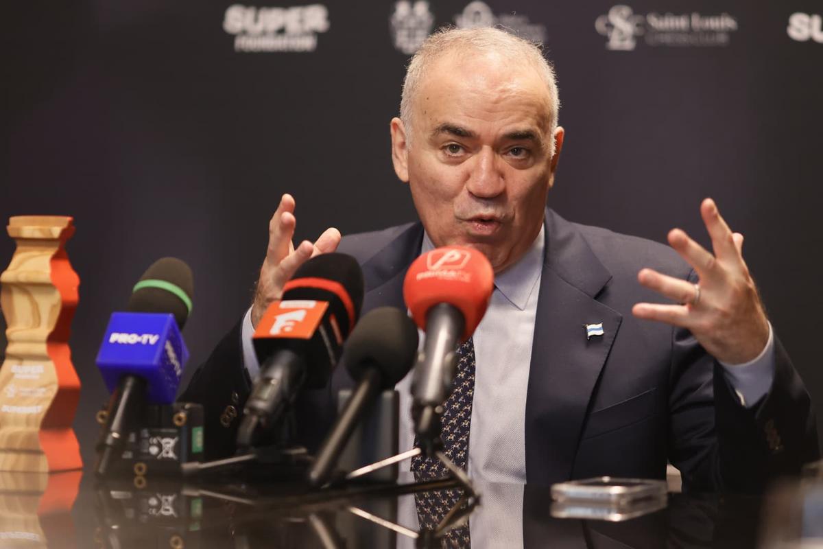 Garry Kasparov, la București 2026