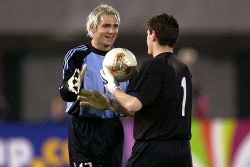 Santiago Canizares, alături de Iker Casillas, în 2003 // FOTO Imago Images