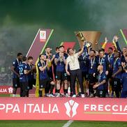 Sărbătoarea lui Inter la câștigarea Cupei Italiei/ foto Getty Images