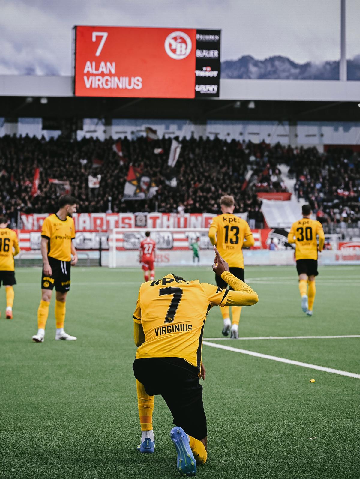 Imagini din Thun - Young Boys, scor 3-8