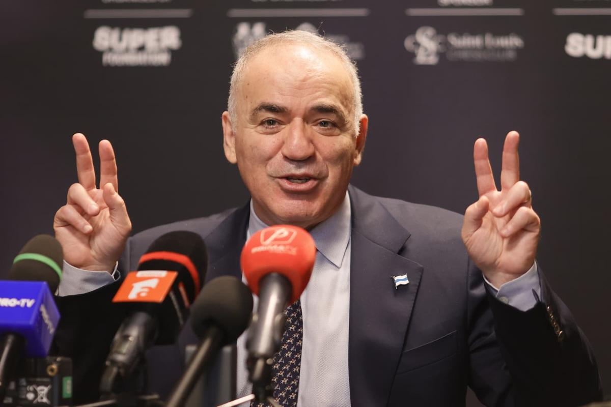 Garry Kasparov, la București 2026