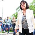 Cornelia Halagian în 2022, la evenimentul care a marcat 50 de ani de la primul titlu cucerit de FC Argeș. Soțul său îi antrena atunci pe piteșteni / FOTO: Arhivă Gazeta Sporturilor