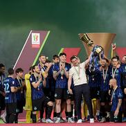 Sărbătoarea lui Inter la câștigarea Cupei Italiei/ foto Getty Images