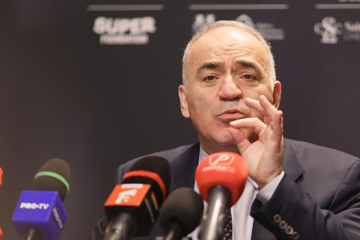 Garry Kasparov, la București 2026