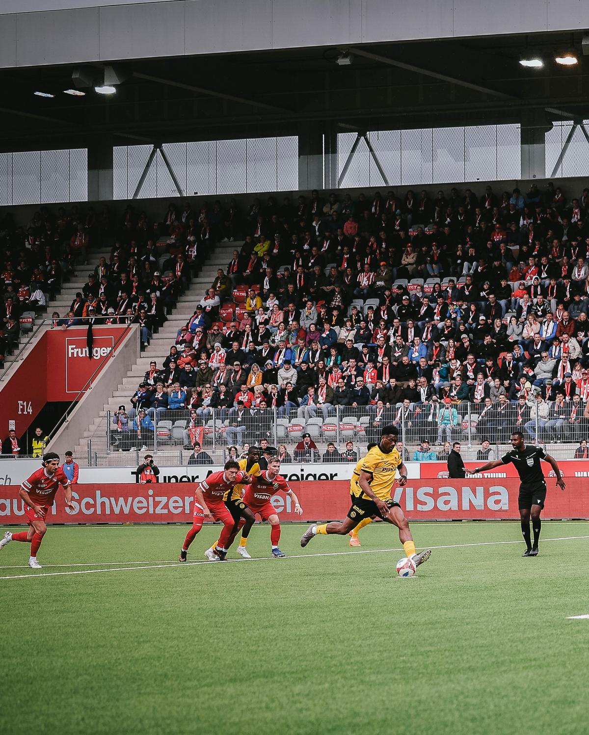 Imagini din Thun - Young Boys, scor 3-8