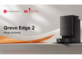 Mai puțin timp pentru curățenie, mai mult timp pentru familie: Roborock lansează Qrevo Edge 2 în România