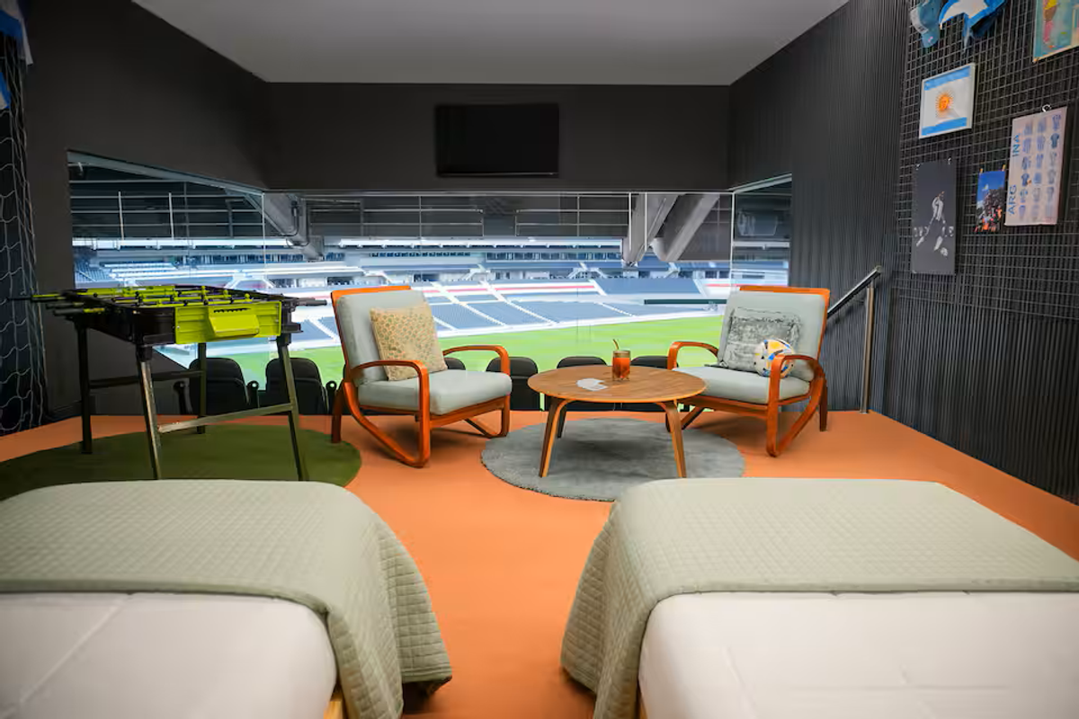 Experiența unică: stadionul legendar din Argentina devine hotel pentru o noapte