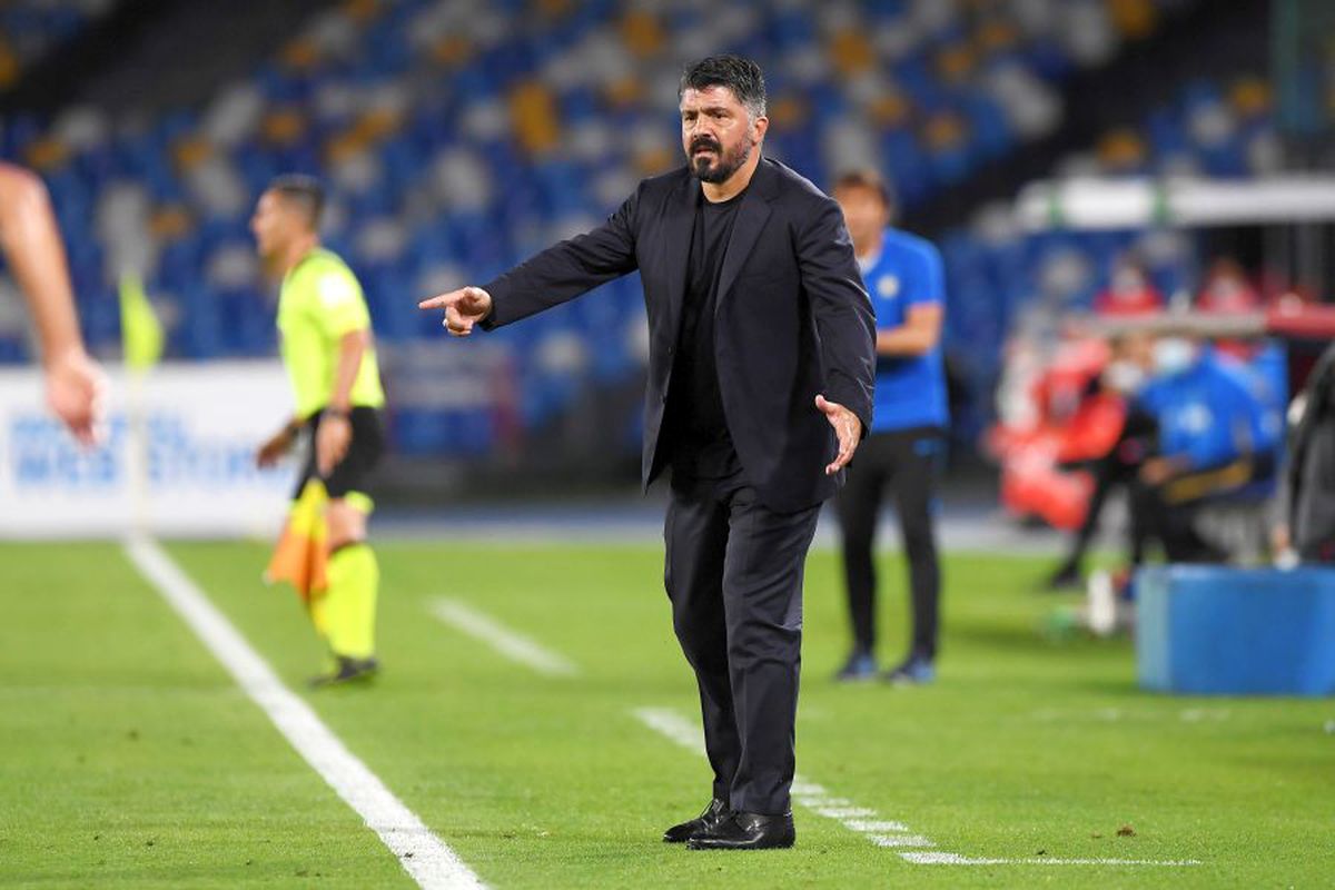 VIDEO. Gennaro Gattuso a plâns după calificarea lui Napoli în finala Cupei Italiei: „Dedic rezultatul surorii mele!”
