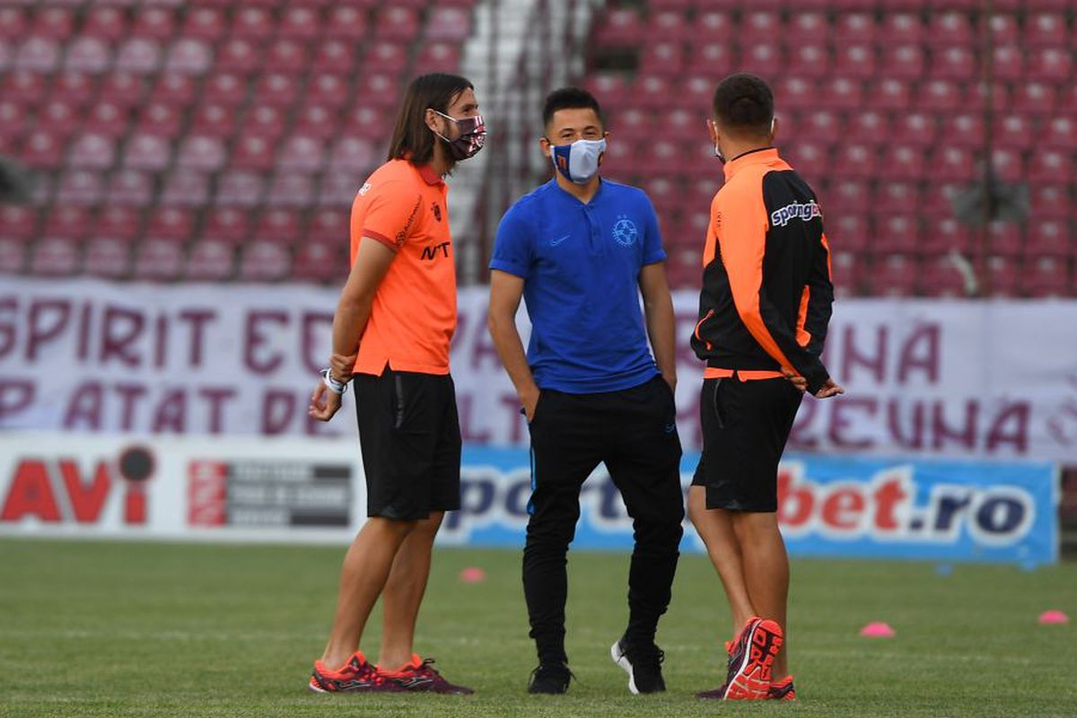 CFR CLUJ - FCSB 1-0. Bogdan Argeș Vintilă: „Am reușit un lucru foarte bun astăzi, ne va da moral”