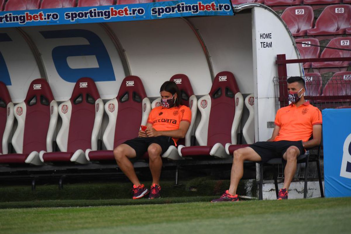 CFR CLUJ - FCSB 1-0. Bogdan Argeș Vintilă: „Am reușit un lucru foarte bun astăzi, ne va da moral”