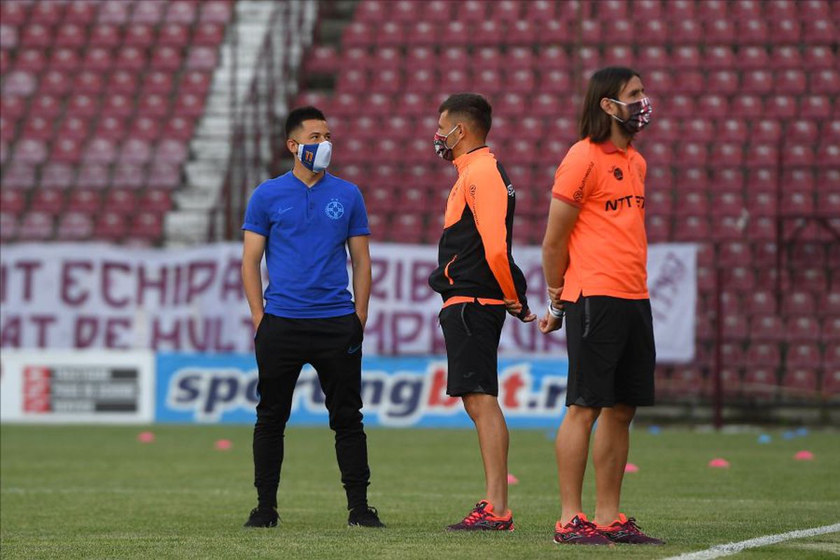 CFR CLUJ - FCSB 1-0. Bogdan Argeș Vintilă: „Am reușit un lucru foarte bun astăzi, ne va da moral”