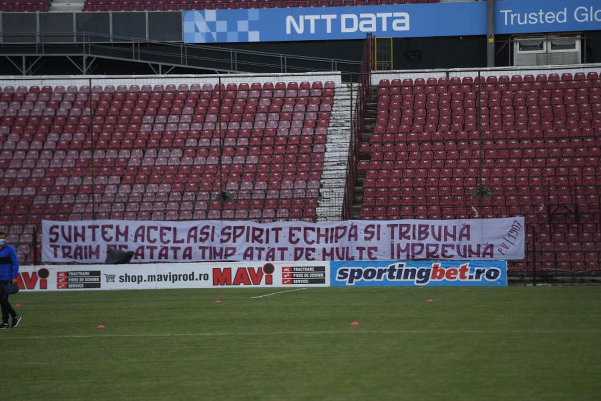 CFR CLUJ - FCSB. De ce nu a apărut George Țucudean pe foaia de joc a lui Dan Petrescu