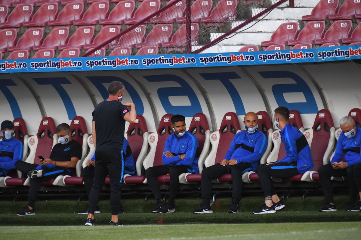 CFR CLUJ - FCSB 1-0. Gigi Becali, mesaj dur după plecarea lui Duckadam de la FCSB: „Nici nu știu când vine la club. Ce să fac cu personalitățile?”