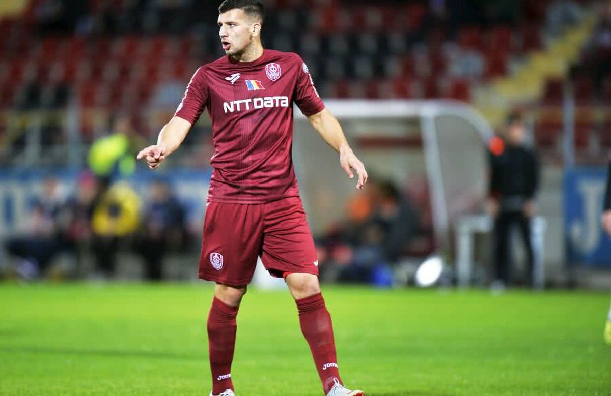 CFR CLUJ - FCSB. De ce nu a apărut George Țucudean pe foaia de joc a lui Dan Petrescu