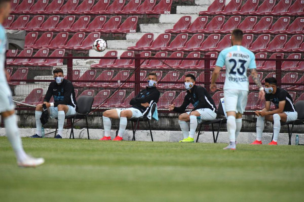CFR CLUJ - FCSB. FOTO Detaliile observate de trimisul GSP în Gruia: cum se trăiește fotbalul cu restricții