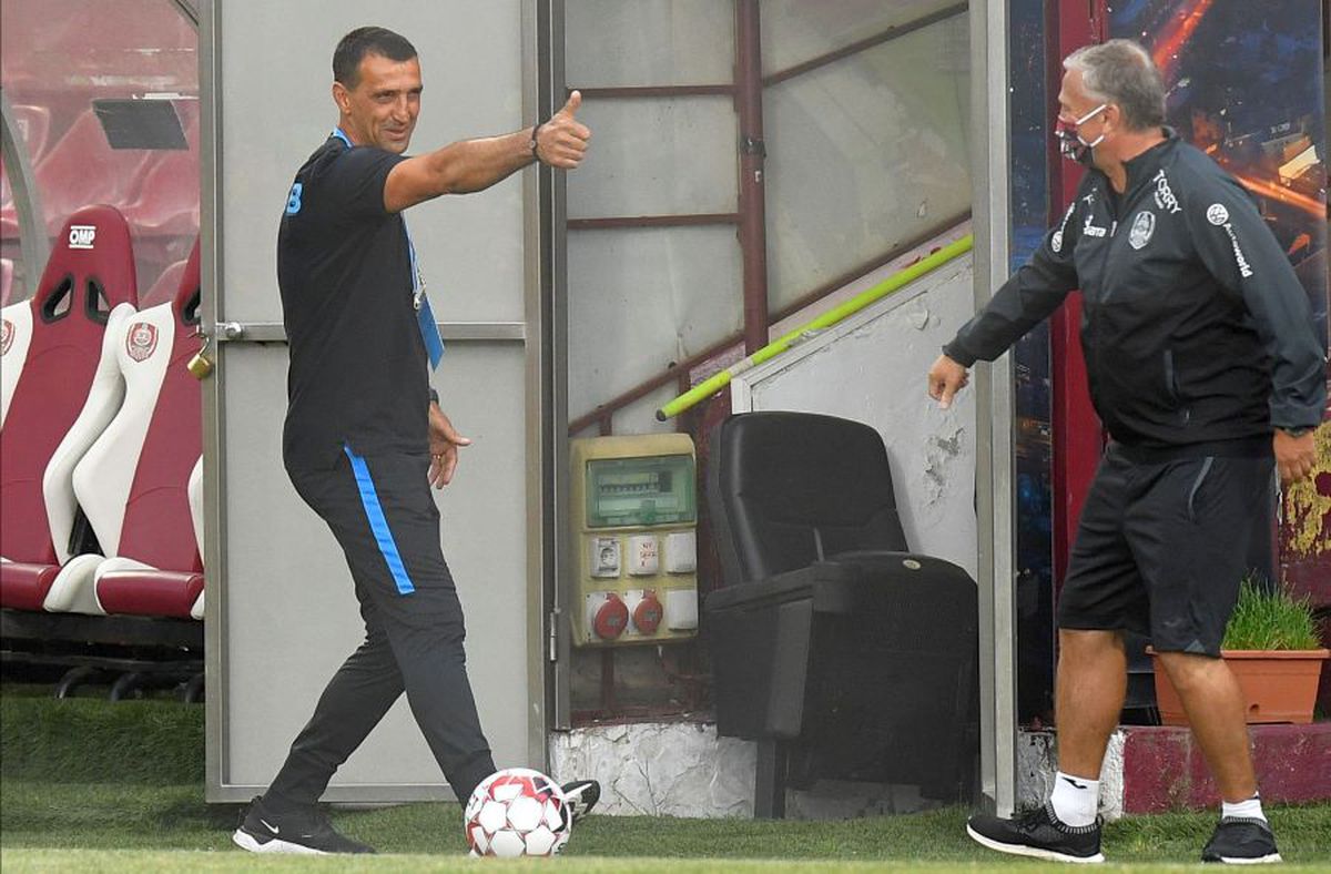 CFR CLUJ - FCSB 1-0. Bogdan Argeș Vintilă: „Am reușit un lucru foarte bun astăzi, ne va da moral”