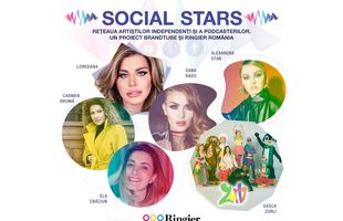 Ringier si BrandTube lansează Social Stars – un proiect colaborativ între artiști independenți, creatori de conținut, podcastari și site-uri locale de conținut.