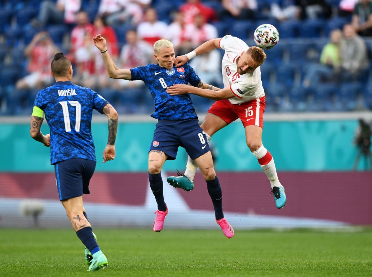 Polonia - Slovacia 1-2 » Lewandowski, anihilat complet! Rezultat neașteptat la Euro + Hațegan a ieșit în evidență