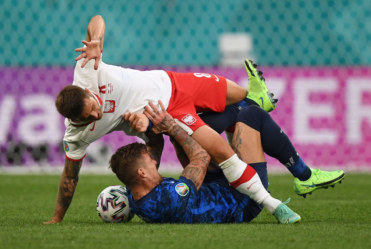 Polonia - Slovacia 1-2 » Lewandowski, anihilat complet! Rezultat neașteptat la Euro + Hațegan a ieșit în evidență