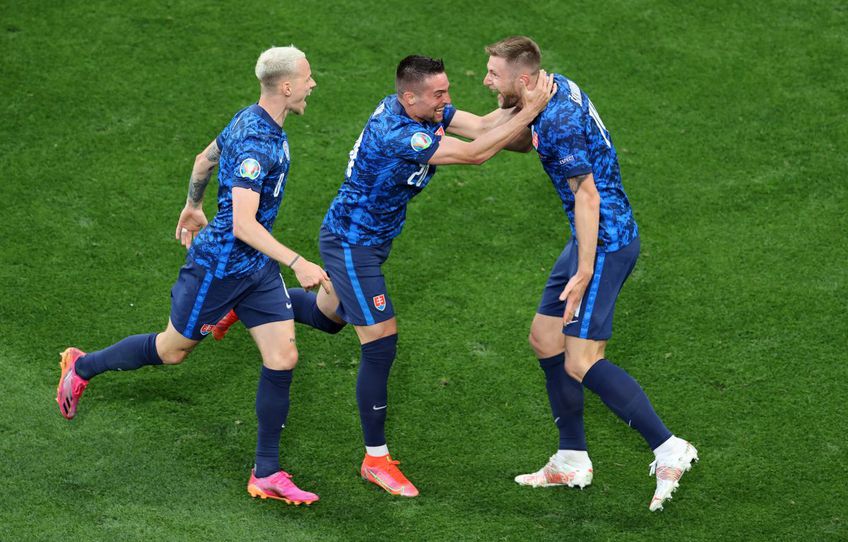 Slovacia a învins-o pe Polonia, scor 2-1, în prima etapă a grupelor Euro 2020