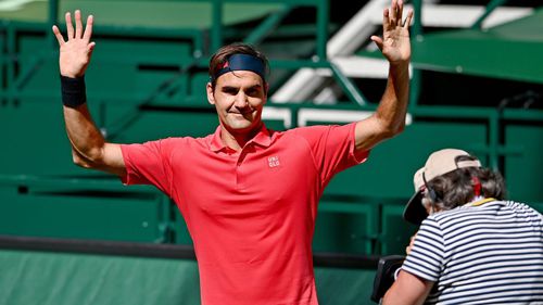 Federer, prima victorie pe iarba inainte de Wimbledon
