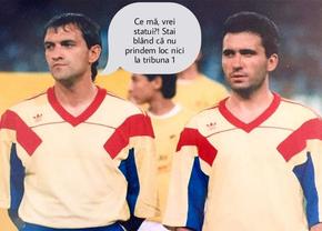 „Ce, mă, vrei statuie?! Nu prinzi loc nici la tribuna 1!” » Gabi Balint, mesaj ironic pe Facebook