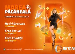 MAREA PĂCĂNEALĂ se întoarce pe Betano!
