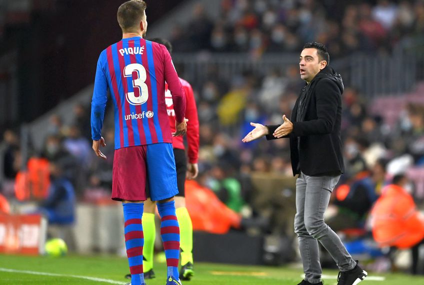 Gerard Pique mai are doi ani de contract cu Barcelona, dar viitorul său pe Camp Nou nu e bătut în cuie / Sursă foto: Guliver/Getty Images