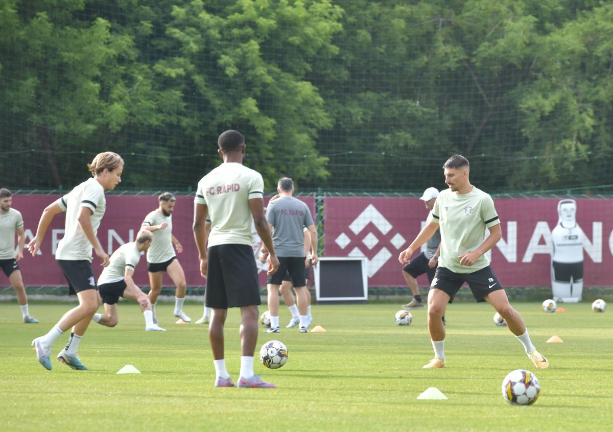 Rapid s-a reunit la baza Constructorul