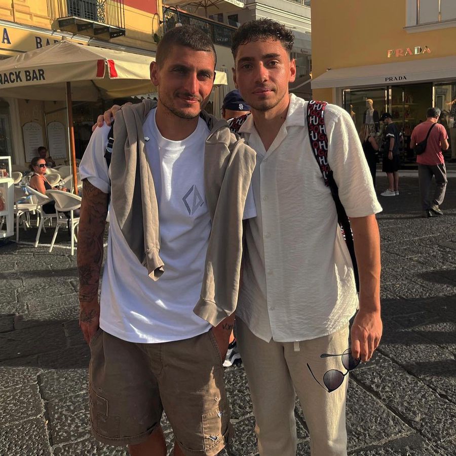 Ahmed Bani, despre poza făcută cu Marco Verratti în Italia: „N-am schimbat prea multe vorbe, cred că era grăbit”
