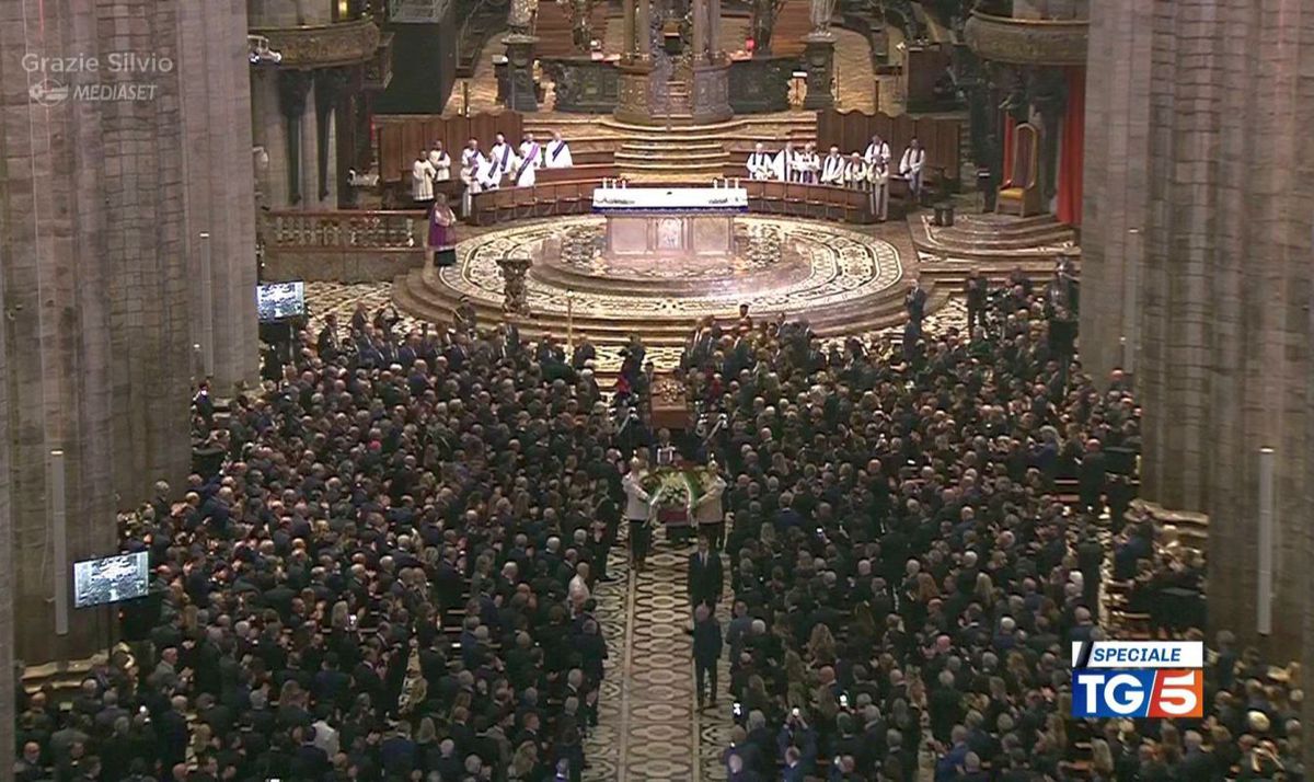 Funeralii Silvio Berlusconi