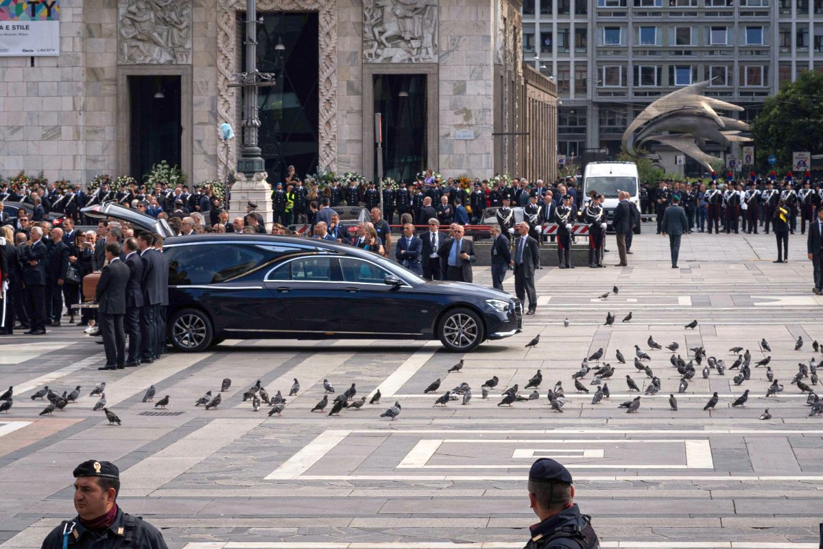 Funeralii Silvio Berlusconi