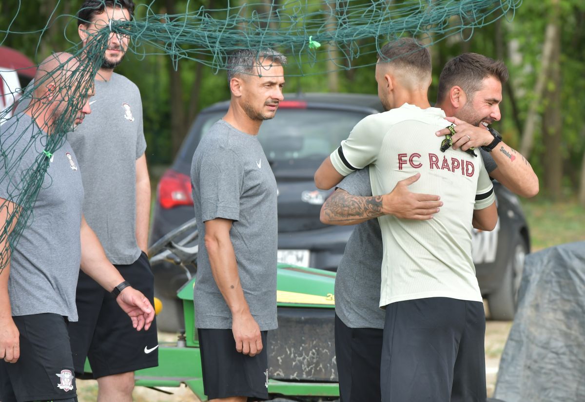 Rapid s-a reunit la baza Constructorul