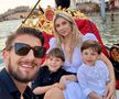 Neluț Roșu și familia în Veneția