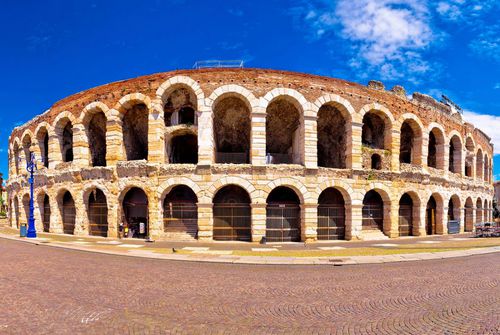 România va juca meciul inaugural al Campionatului European în Colosseumul din Vernona. Foto: Imago Images