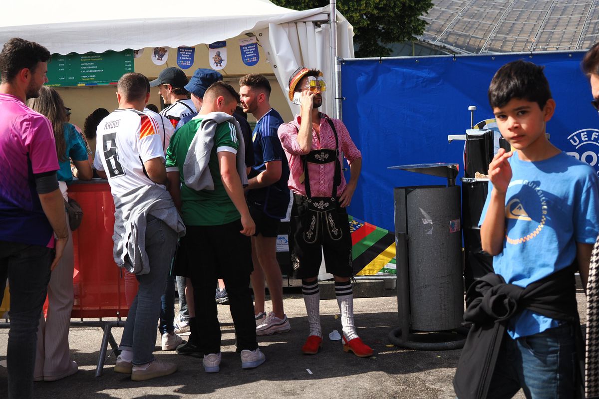 Fan-zone Germania - Scoția, primul meci la EURO 2024