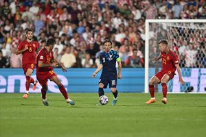 Spania - Croația, primul meci din Grupa B » Cele două echipe aliniate de Luis de la Fuente și Zlatko Dalic