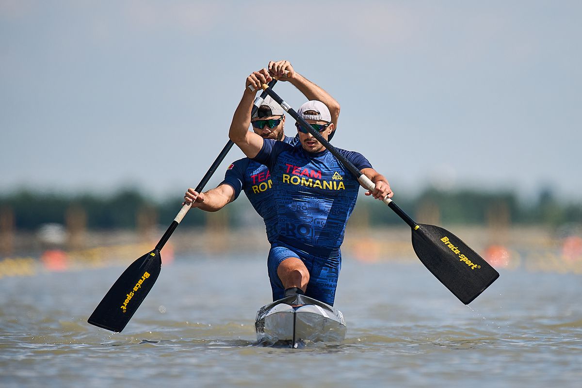 Oleg Nuță și Ilie Sprîncean pe locul șase în proba de canoe dublu 1.000 de metri la CE de la Szeged