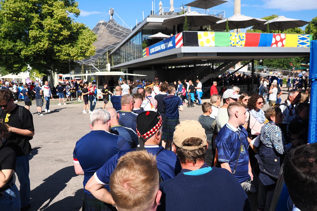 Fan-zone Germania - Scoția, primul meci la EURO 2024