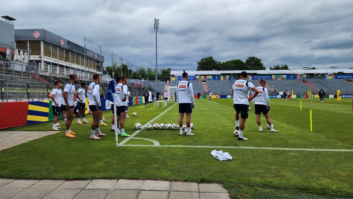 Antrenament România 14 iunie