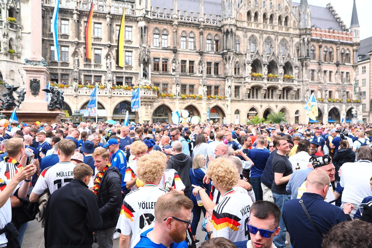 Germania - Scoția, poze înainte de primul meci de la EURO 2024