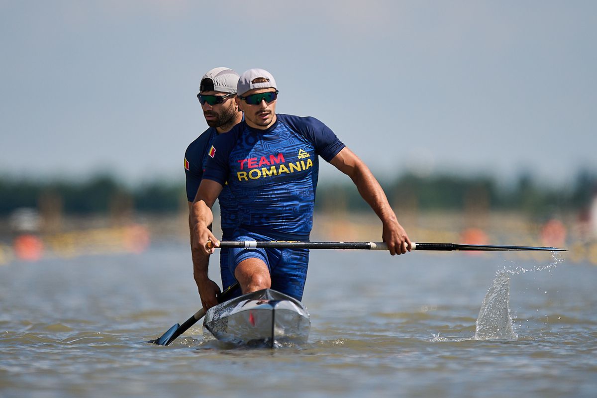Oleg Nuță și Ilie Sprîncean pe locul șase în proba de canoe dublu 1.000 de metri la CE de la Szeged